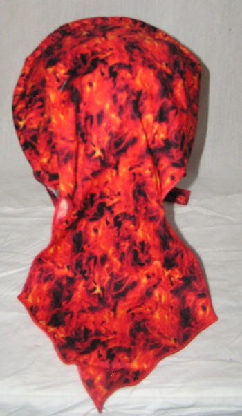 Fireman Flames Du-rag