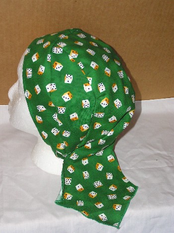 Green Dice Du-rag