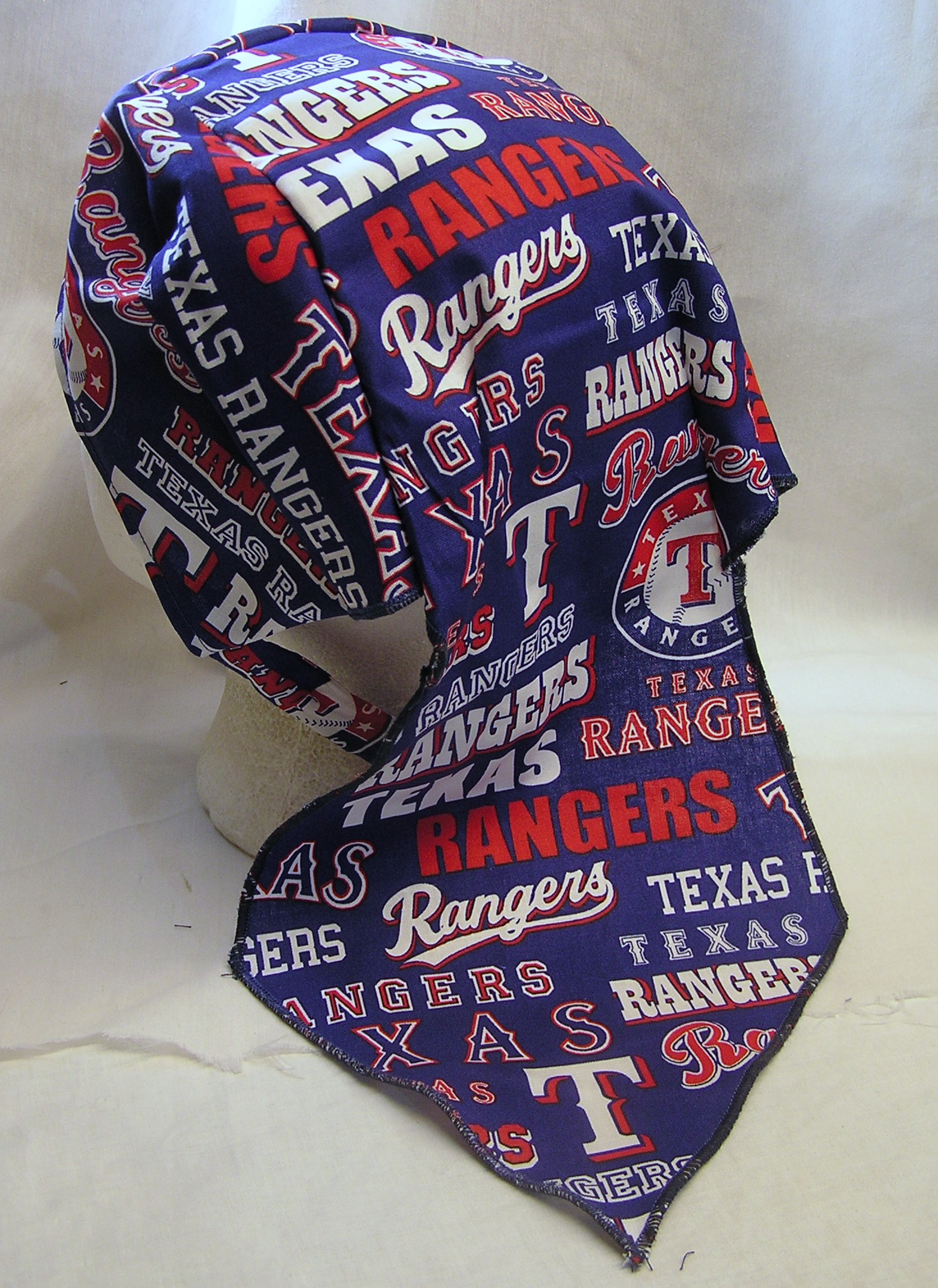 Texas Rangers Words Du-rag