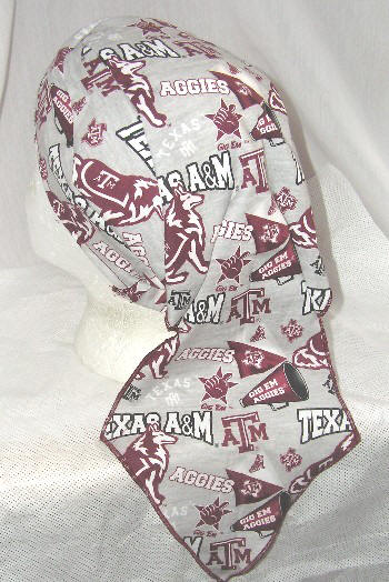 Texas AM Grey Du-rag