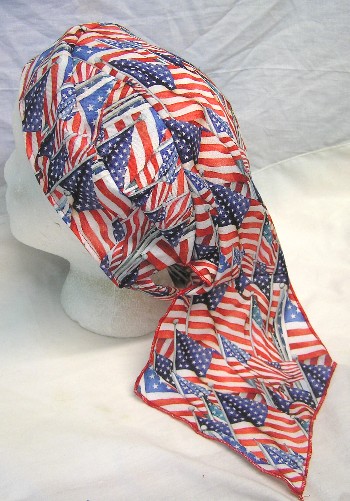 Tall Flages Waving Du-rag