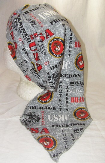 US Marines Grey Du-rag